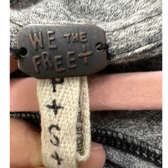 Free People We the Free Cloud Nine Boxy Swing Crop Top Size S Petite - Picture 8 of 10